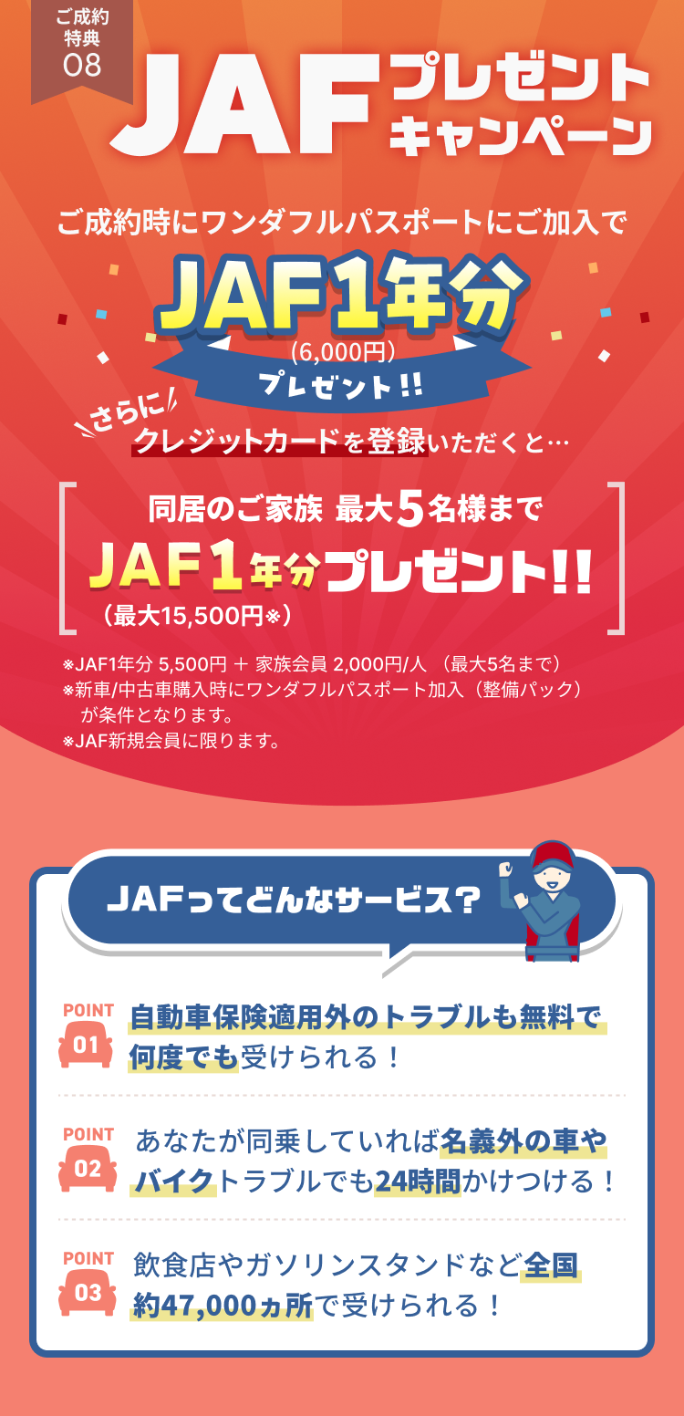08 JAFプレゼントキャンペーン